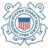 U.S. Coast Guard logo.