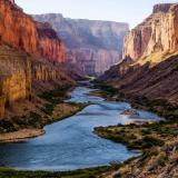 Colorado River from Nankoweap Granaries in the Grand Canyon. Photo by Beth Ruggiero-York, Shutterstock.
