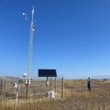 The CSKT Bison Range station in the Montana Mesonet (not a UMRB build out station). Image Credit: NOAA/NIDIS.