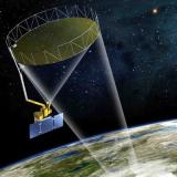 Graphic representing the NASA SMAP satellite mission. Image credit: NASA.
