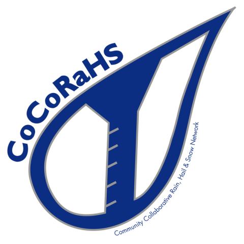 Community Collaborative Rain, Hail, and Snow Network (CoCoRaHS) logo