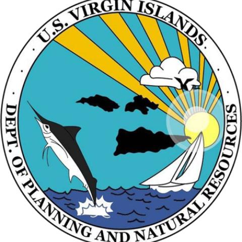 Virgin Islands Department of Planning and Natural Resources logo.