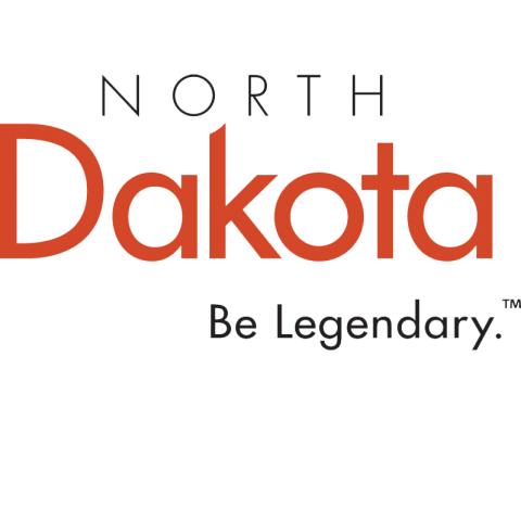 North Dakota "Be Legendary" logo
