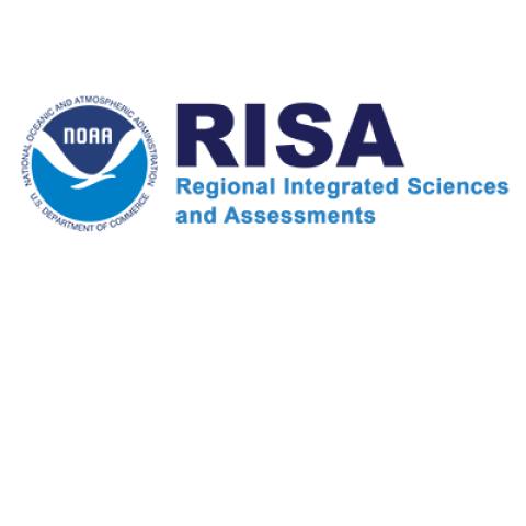 NOAA Regional Integrated Sciences and Assessments (RISA) Program logo.