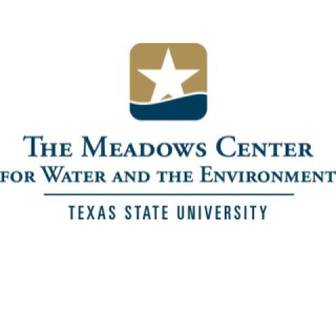 The Meadows Center for Water and the Environment logo.