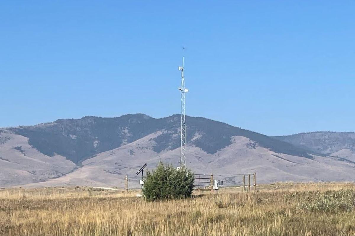  Montana Mesonet Station, September 18, 2025. Image Credit: Elise Osenga, CIRES/NOAA NIDIS.
